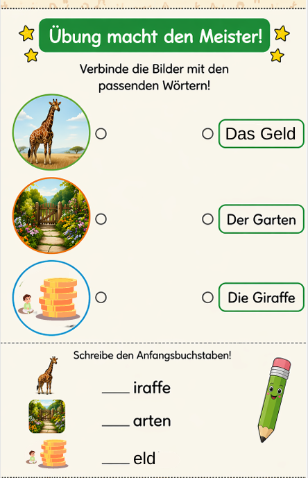 German Book - German Alphabet