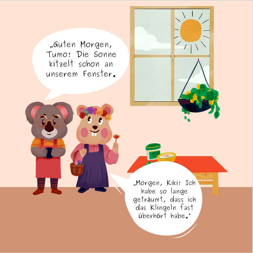 Little Moments, Big Words Interactive German for Young Learners