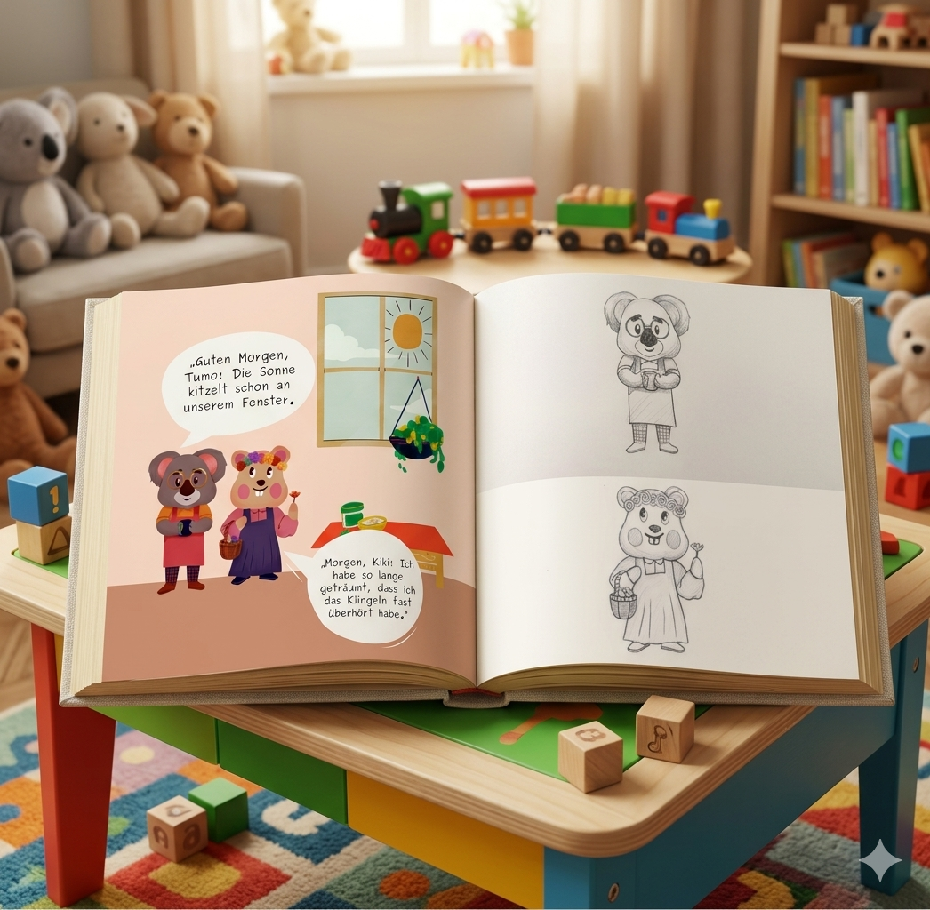 Little Moments, Big Words Interactive German for Young Learners