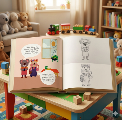 Little Moments, Big Words Interactive German for Young Learners